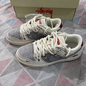 Stussy x Nike SB Dunk Low Sneakers